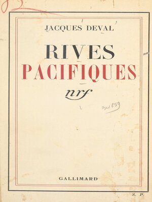 cover image of Rives pacifiques